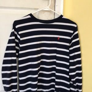 Striped polo long sleeve